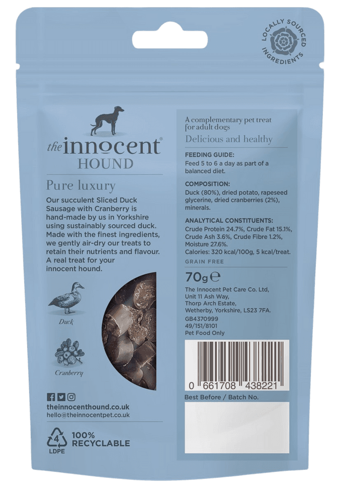 Sliced Duck Sausage 70 g, view: 1