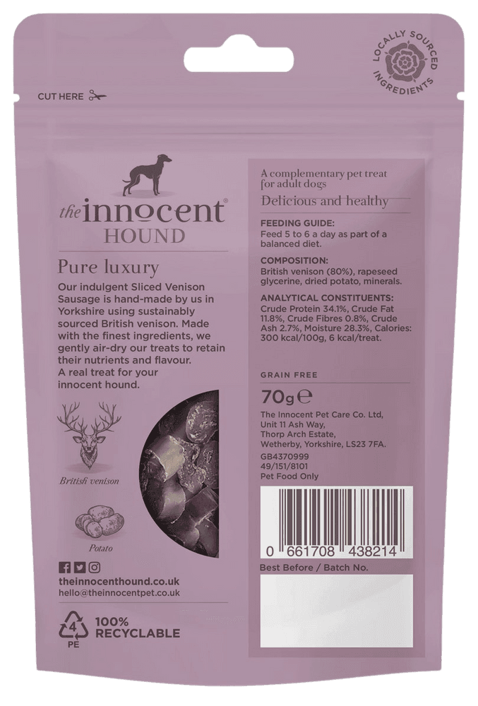 Sliced Venison Sausage 70 g, view: 1