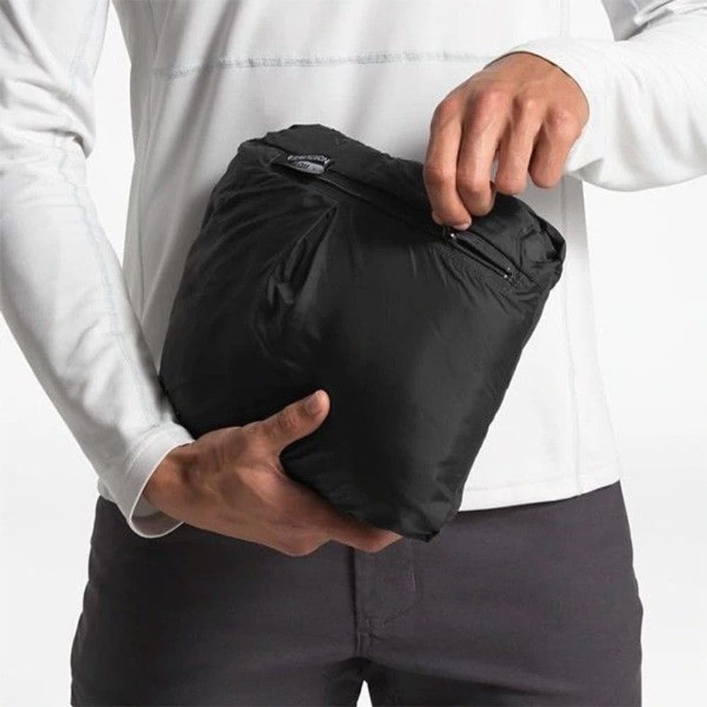 Stretch Down Hoodie Black, view: 2