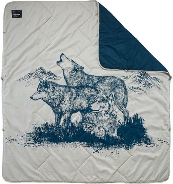 Argo Blanket Print Wolf, view: 0
