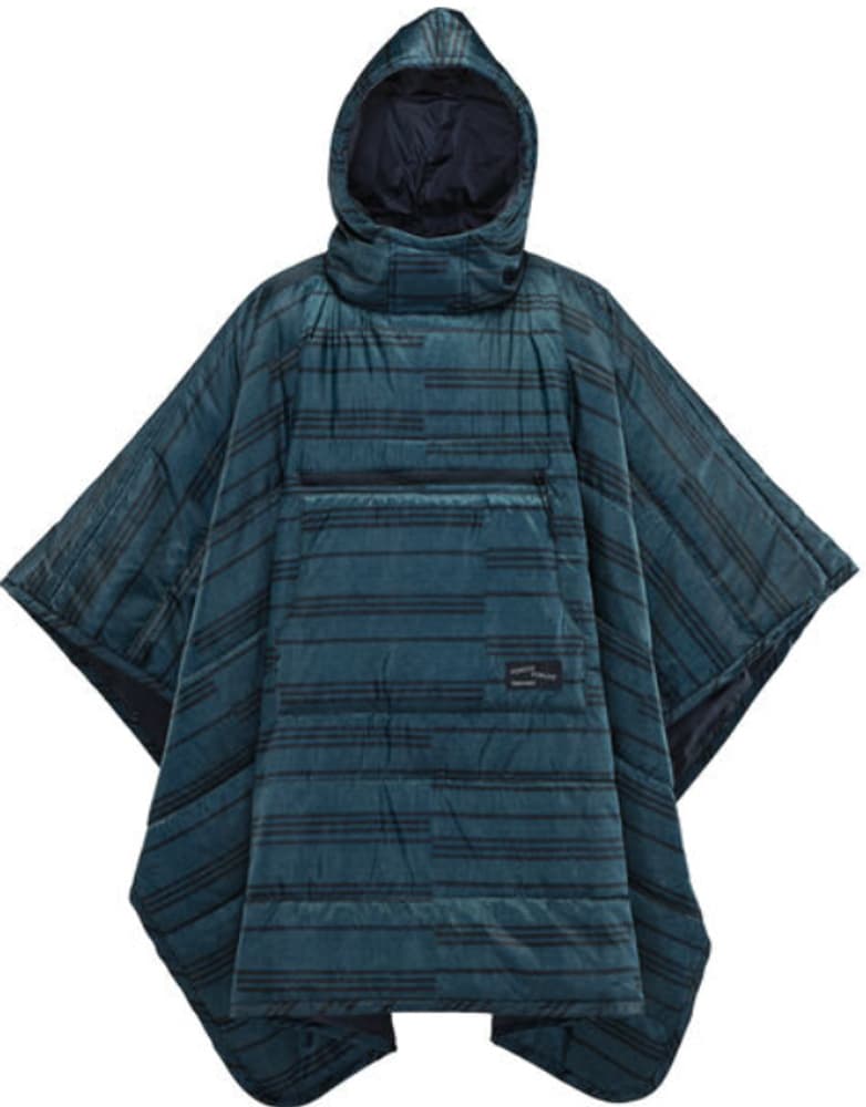 Honcho Poncho Print Blue, view: 0