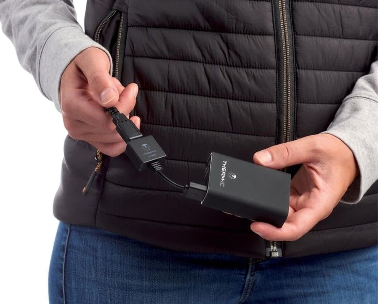 Therm-ic W's Power Vest Heat Black, view: 6