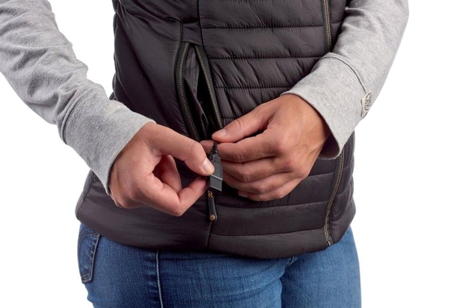 Therm-ic W's Power Vest Heat Black, view: 5