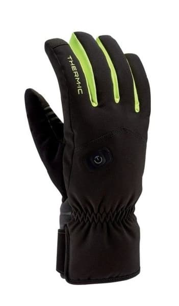 Gloves Ultra Heat Boost Light Black/Yellow, view: 0