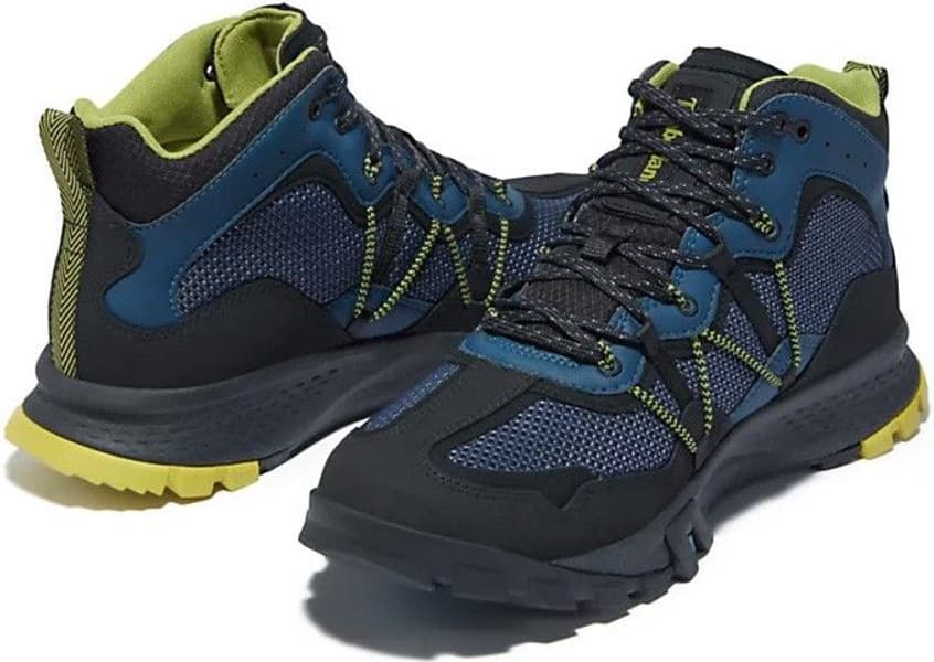 M's Garrison Trail Mid Fabric WP Majolica Blue, view: 6