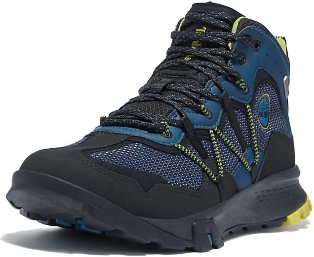 M's Garrison Trail Mid Fabric WP Majolica Blue, view: 2