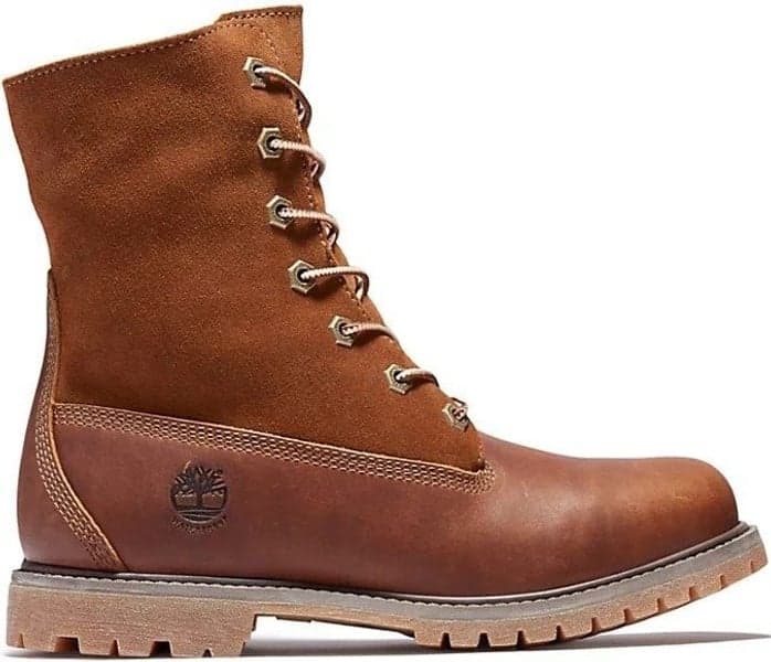 W's Authentics Teddy Fleece WP Fold-Down , strl 39 (Repa på höger sko) Dark Brown, view: 0