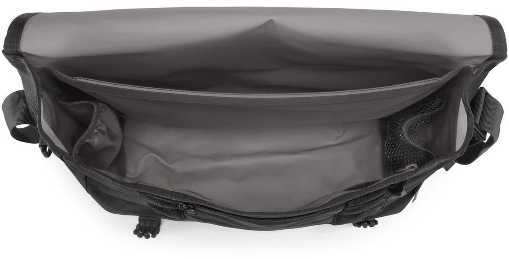 Classic Messenger S 14 liter Navy Waxed Canvas, view: 3