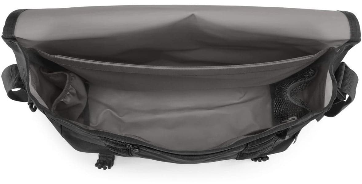 Classic Messenger S 14 liter Navy Waxed Canvas, view: 3