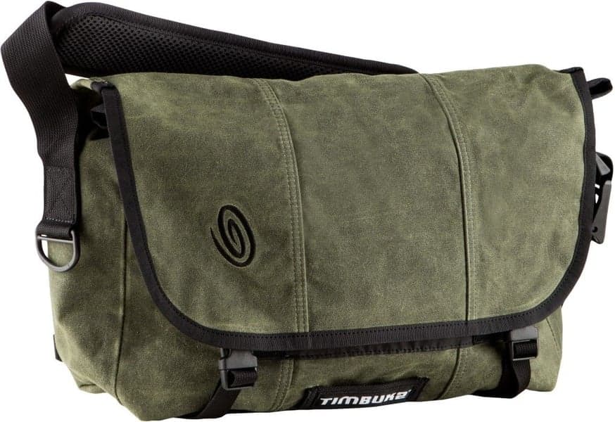 Classic Messenger M 21 liter Olive Waxed Canvas, view: 0