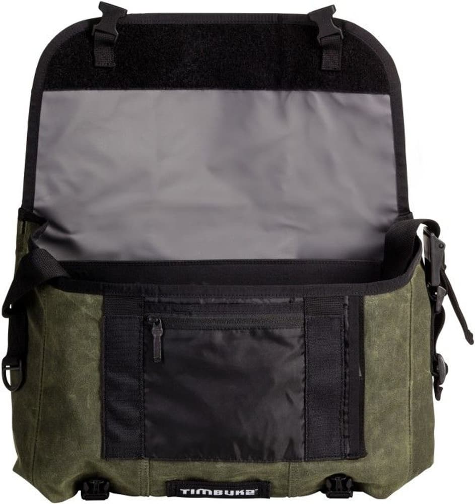 Classic Messenger S 14 liter Olive Waxed Canvas, view: 1
