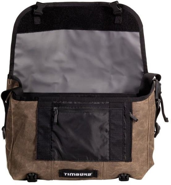 Classic Messenger M 21 liter Dark Oak Waxed Canvas, view: 1