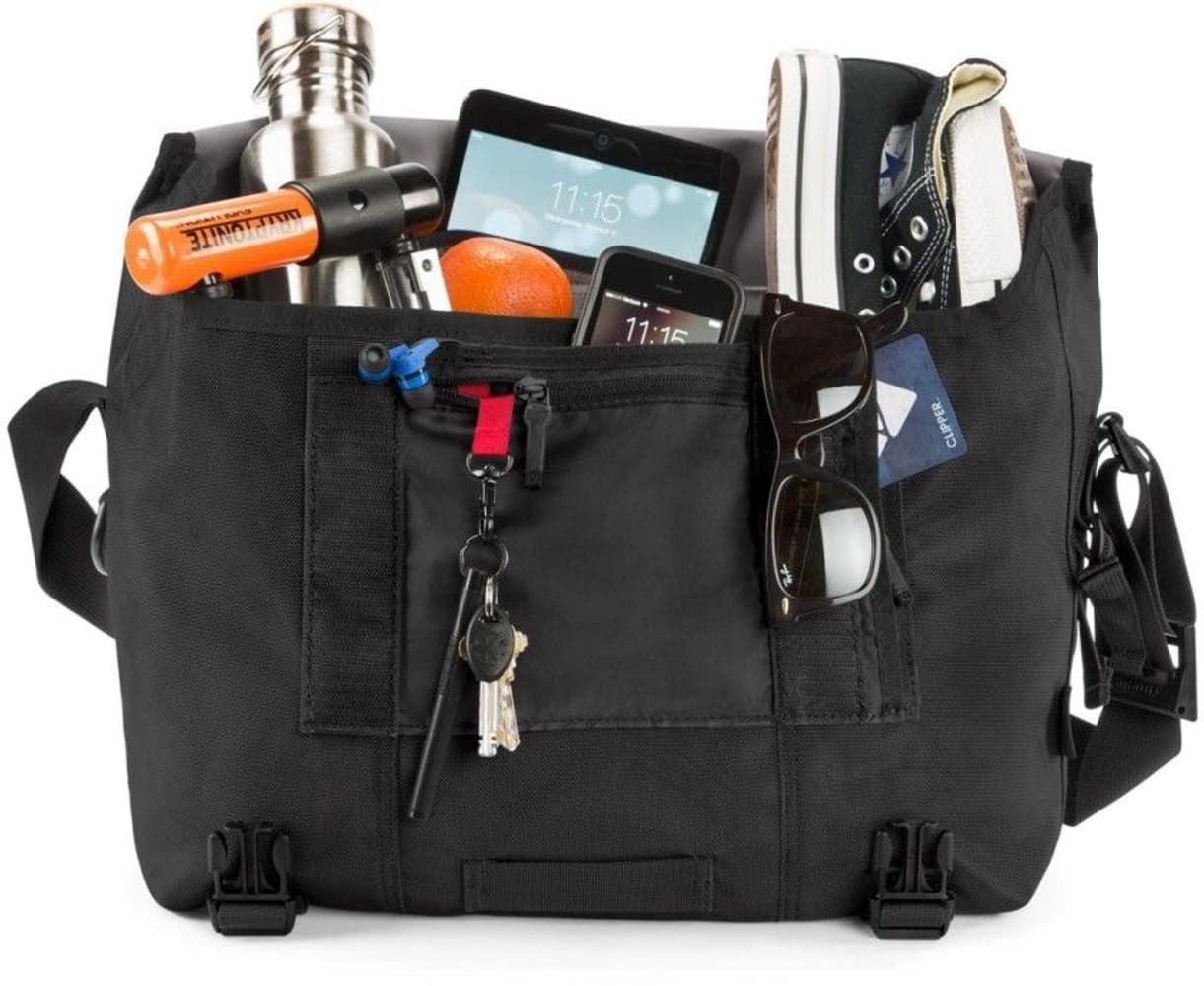 Classic Messenger M 21 liter Dark Oak Waxed Canvas, view: 2