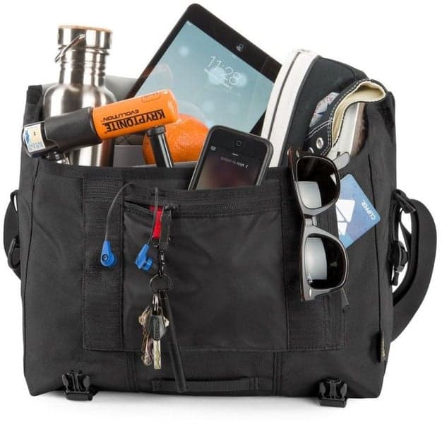 Classic Messenger S 14 liter Dark Oak Waxed Canvas, view: 2