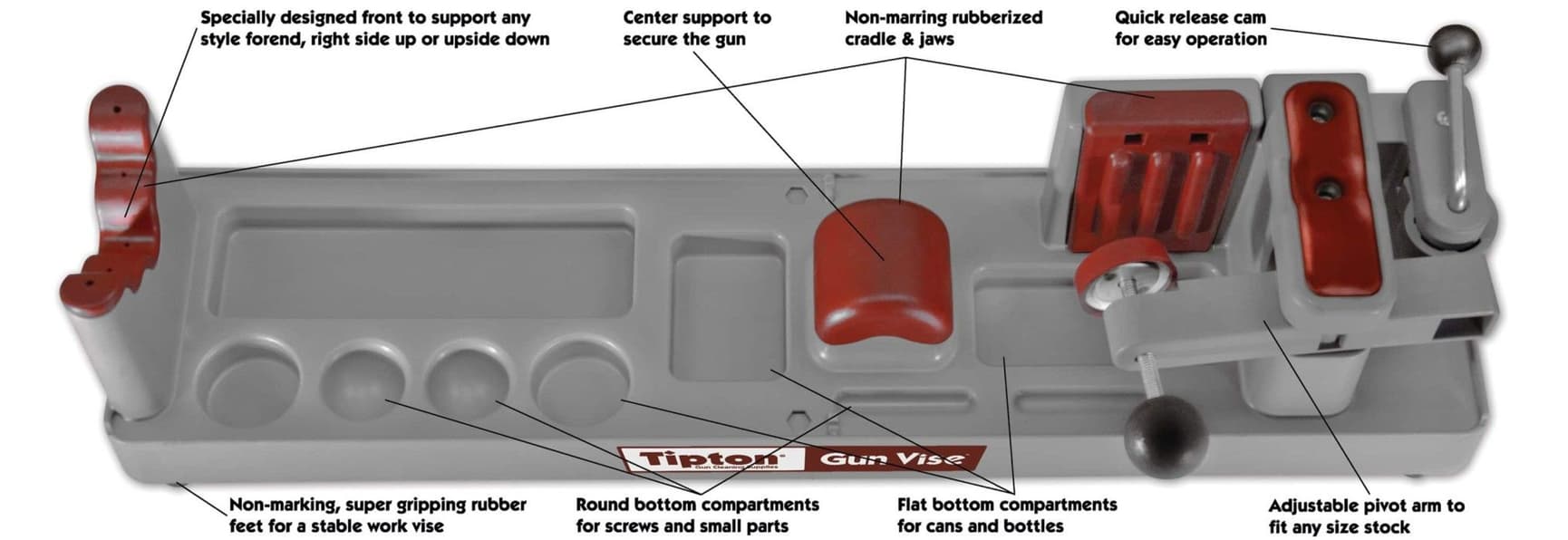 Gun Vise skruvstäd för vapen, view: 2