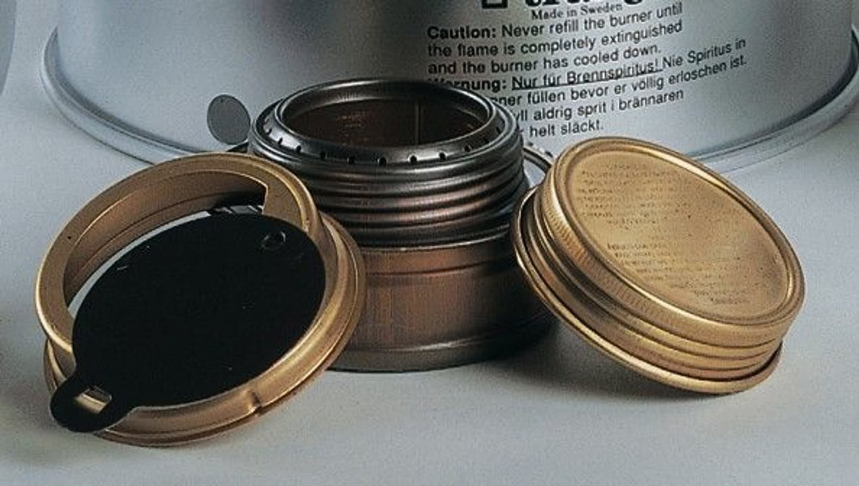 Spritbrännare med lock, view: 0