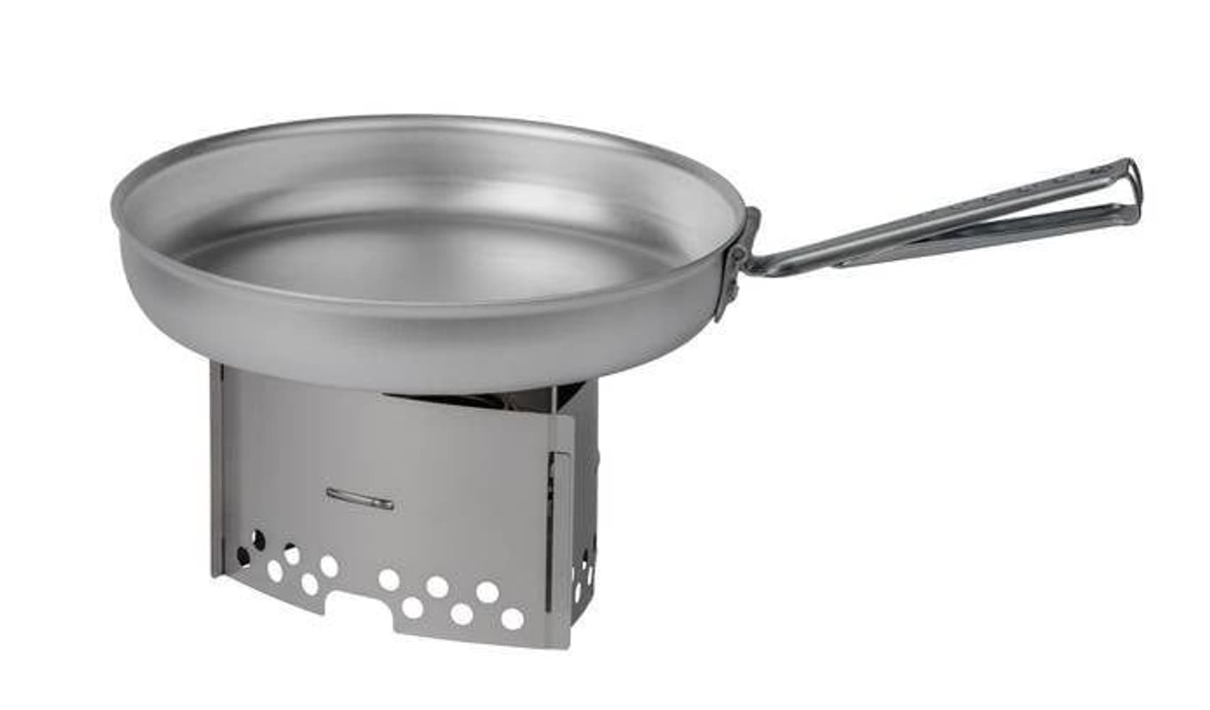 Stekpanna 22 cm med fällbart handtag (724-22), view: 2