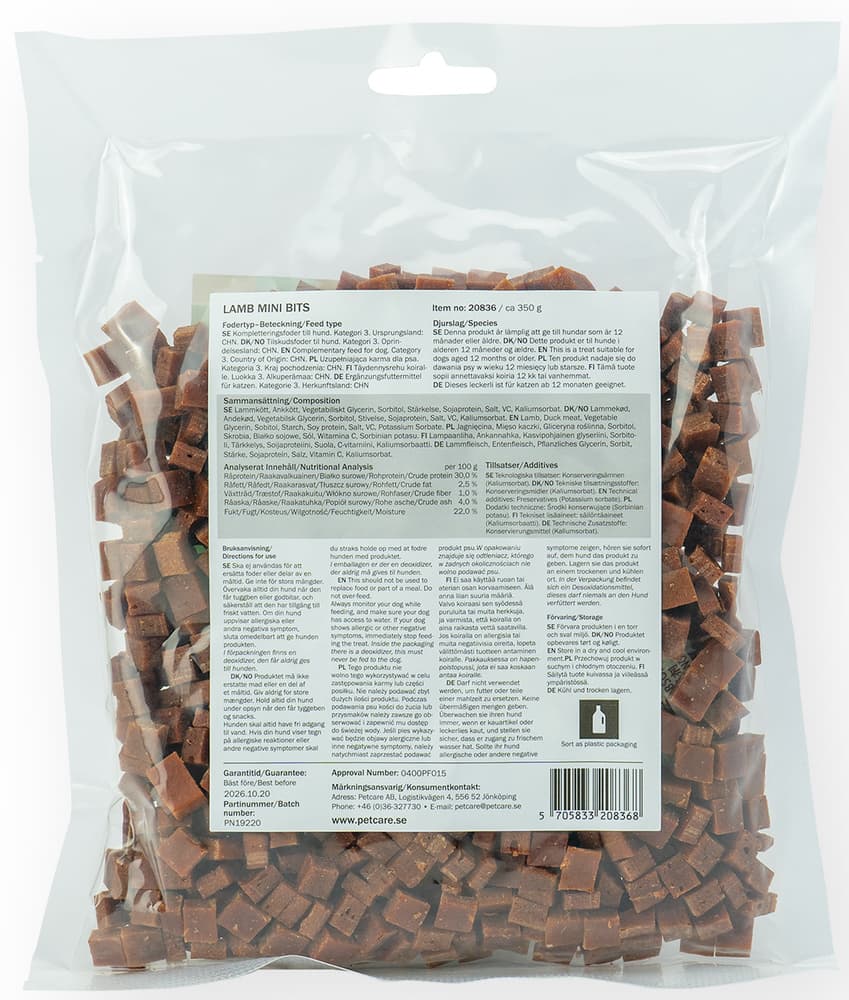 Mini Bits Lamb 350 g, view: 2