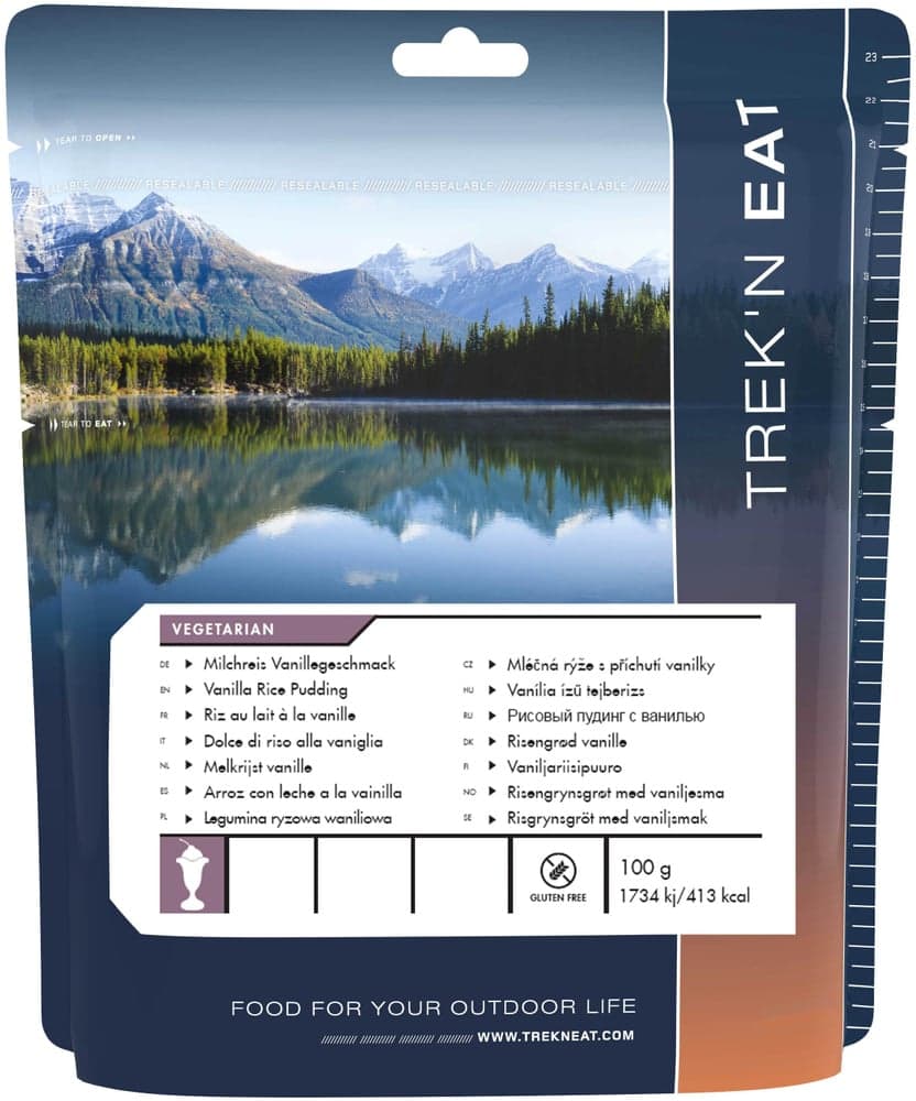 Trek 'N Eat Vanilla Rice Pudding, view: 0