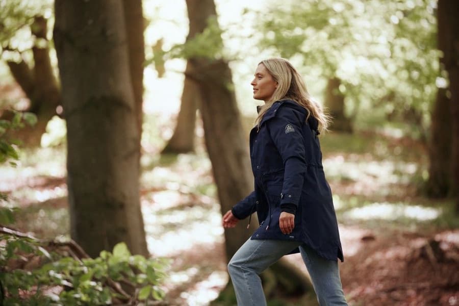 W's Field Parka Navy, view: 4