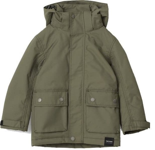 Kids Clart Parka Field Green, view: 0