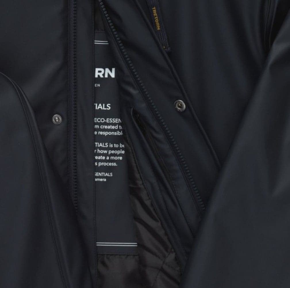 M's Padded Raincoat Dark Navy, view: 2