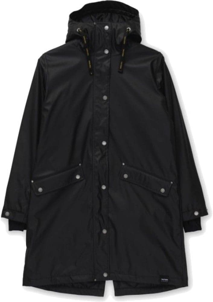 W's Padded Raincoat Black, view: 0