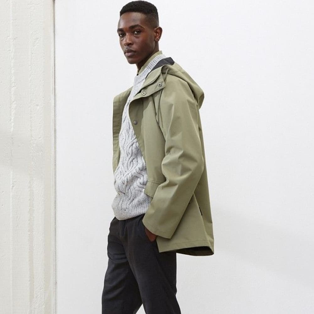 Wings Woven Jacket Jet Black, view: 3