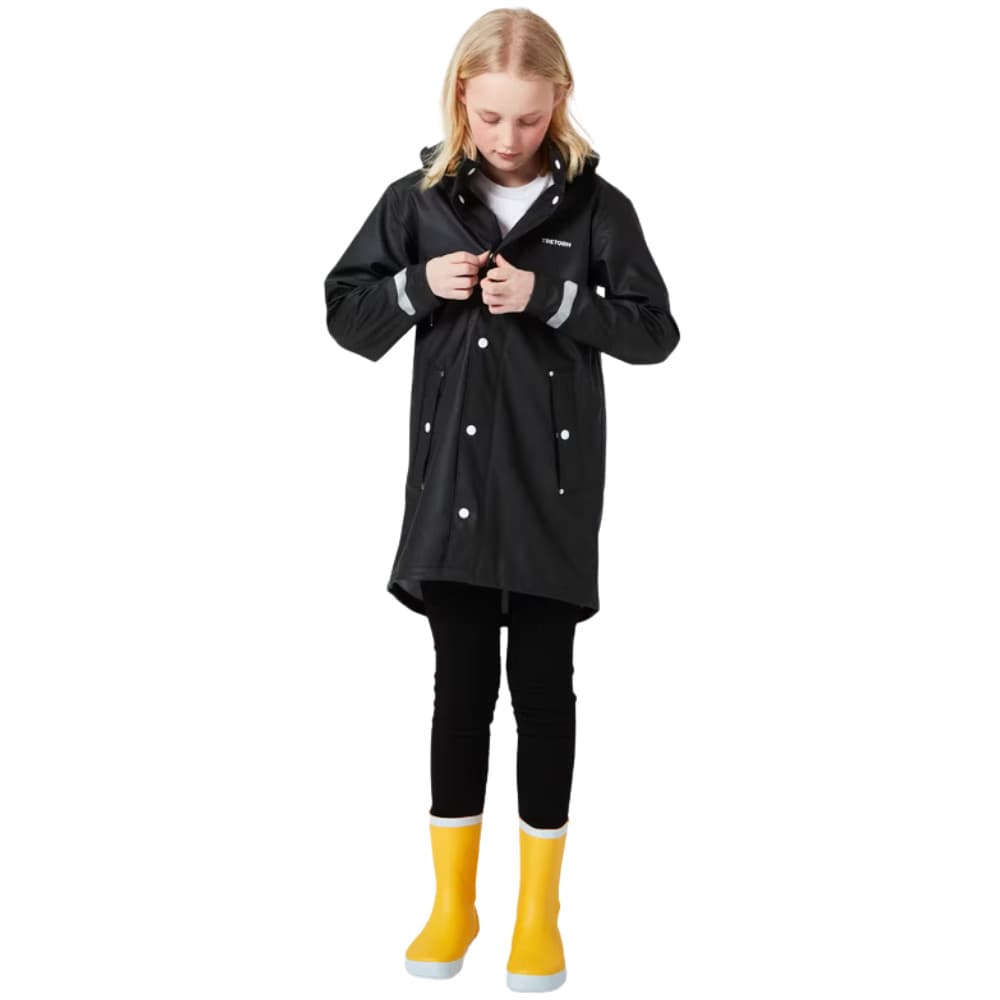 Wings Rainjacket Jr Black, view: 3