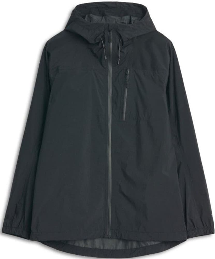 W's Light Rain Jacket Black, view: 0