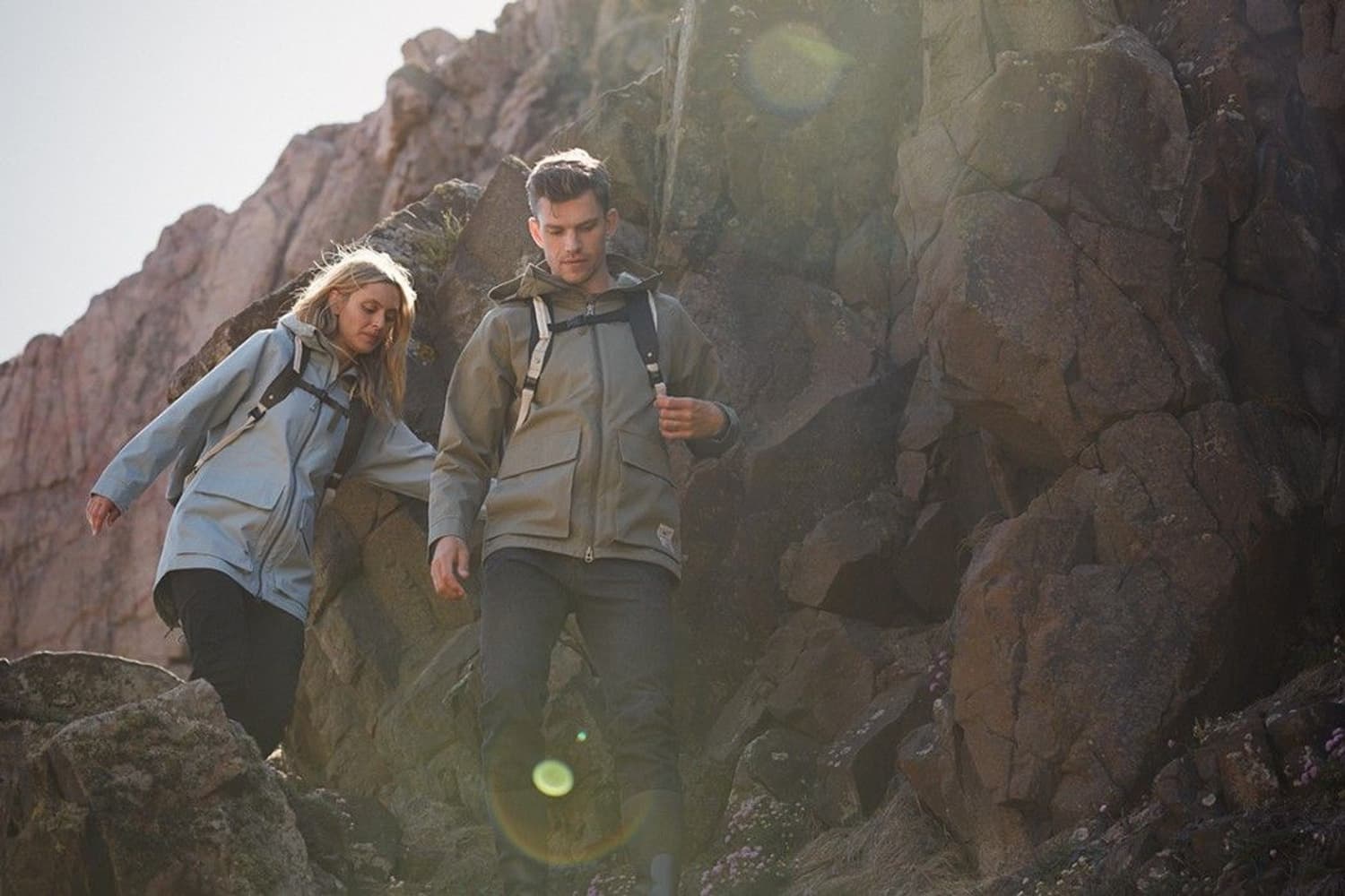 M's Sarek 72 Light Jacket Field Green, view: 2