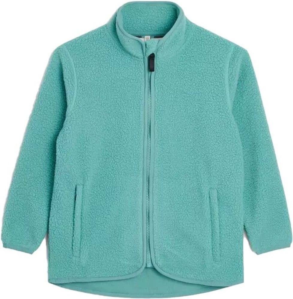 Farhult Pile Jacket Jr's Dusty Turquoise, view: 0