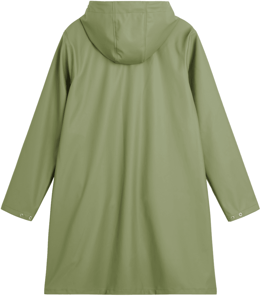 W's Wings A-Shape Rain Coat Oil Green, view: 1