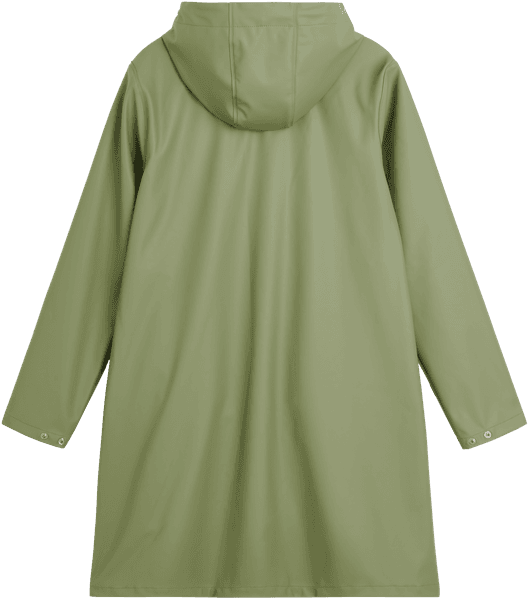 W's Wings A-Shape Rain Coat Oil Green, view: 1