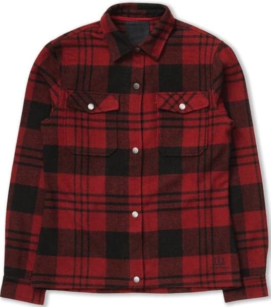 W's Sarek Trail Wool Shirt Autumn Red, view: 0