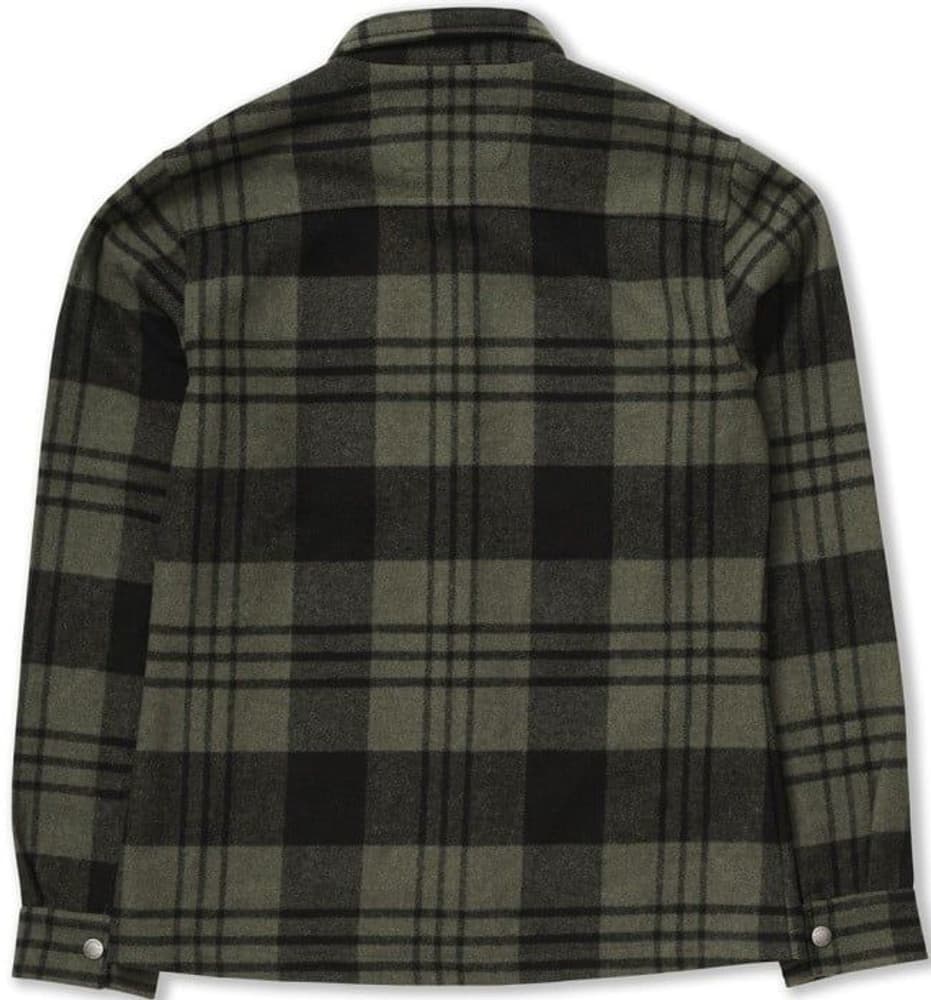 W's Sarek Trail Wool Shirt Field Green, view: 1