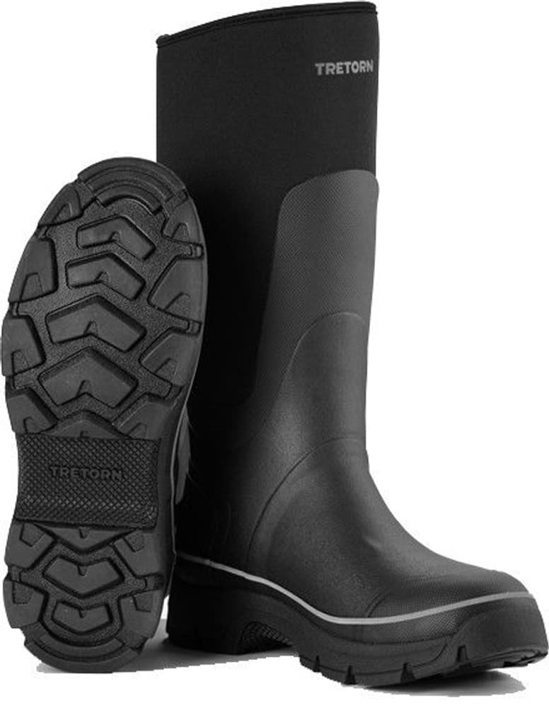 Abisko Neopren Vinterstövel Black, view: 2