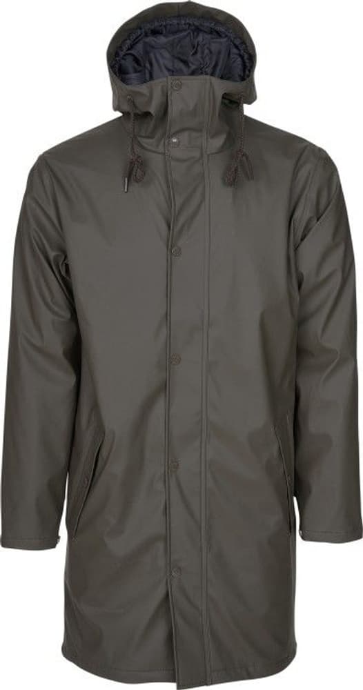 Wings Monocrome Padded Rainjacket Black Olive, view: 0