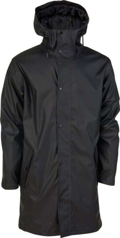 Wings Monocrome Padded Rainjacket Jet Black, view: 0