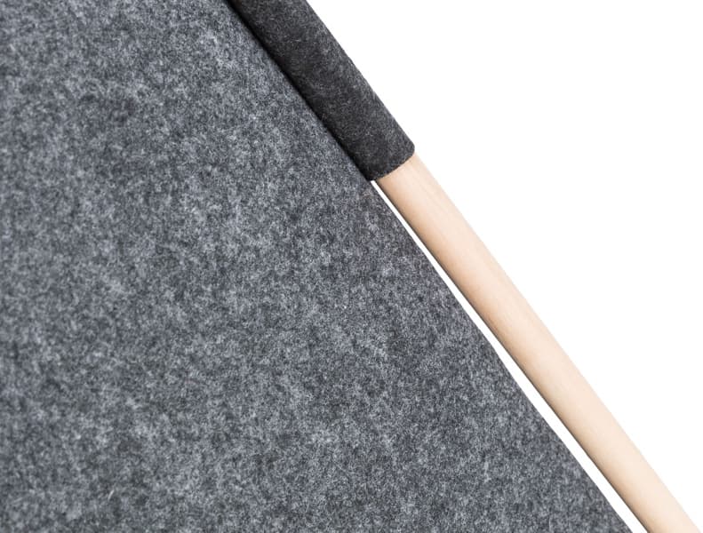 Tipi Filt Antracit 70x70x70 cm, view: 5