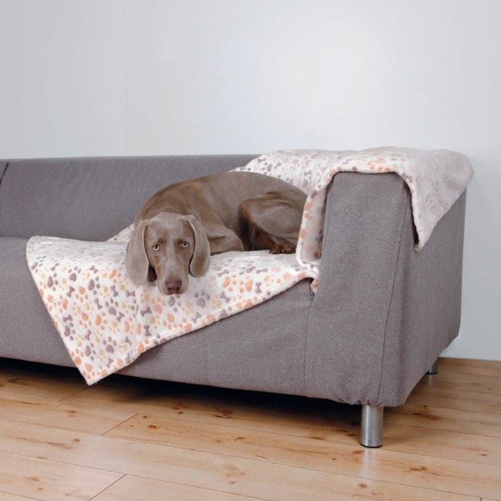 Lingo Filt Vit/Beige 150×100 cm, view: 1