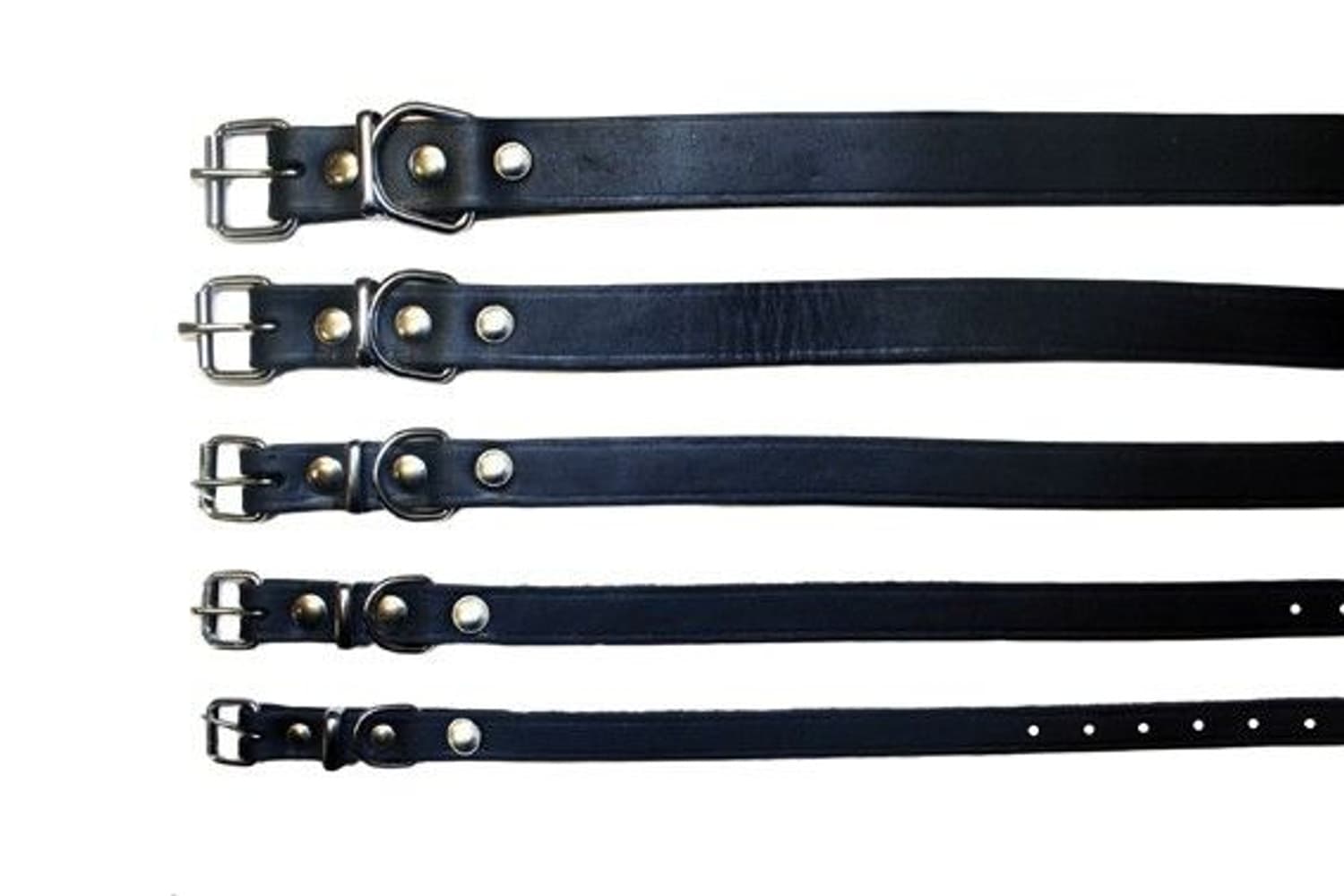 Halsband Råläder 16 mm / 45 cm, view: 1