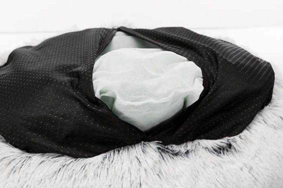 Harvey Bädd Ø50 cm Vit/Svart, view: 4