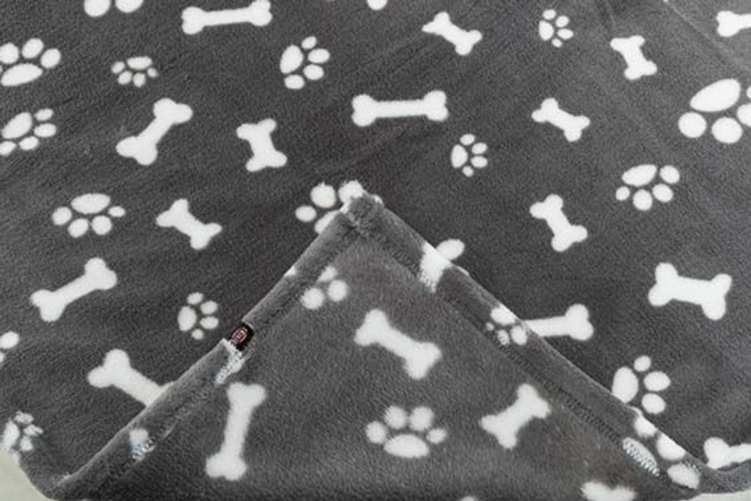 Kenny Filt Plysch 75x50 cm Grå, view: 1