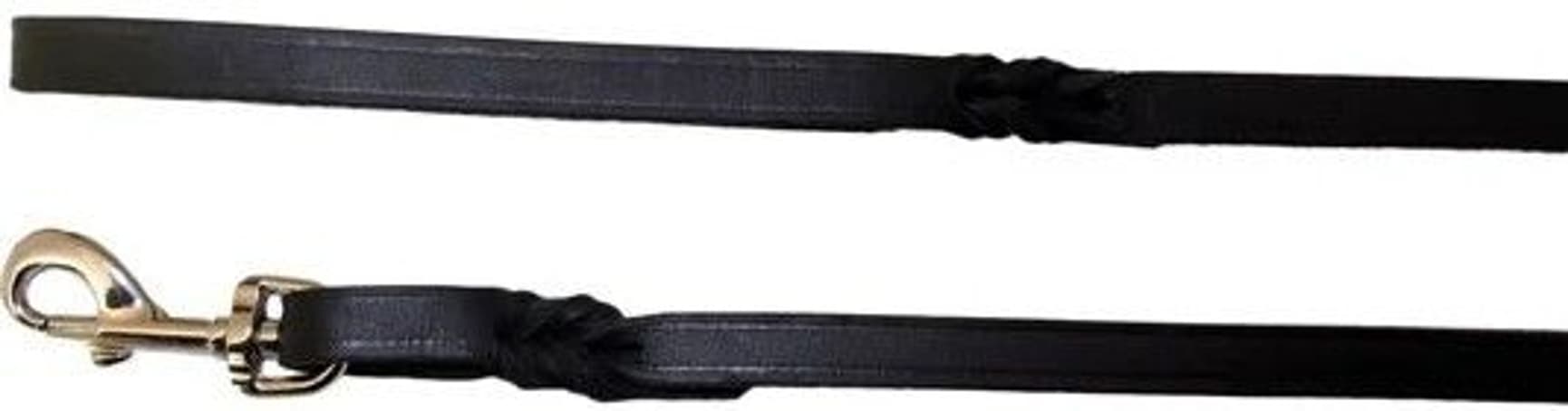 Koppel Svart Råläder 6 mm/180 cm, view: 1