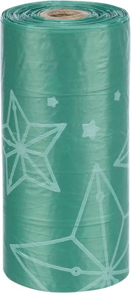 Xmas Dog Poop Bags 8 Rolls of 20 Bags, view: 1