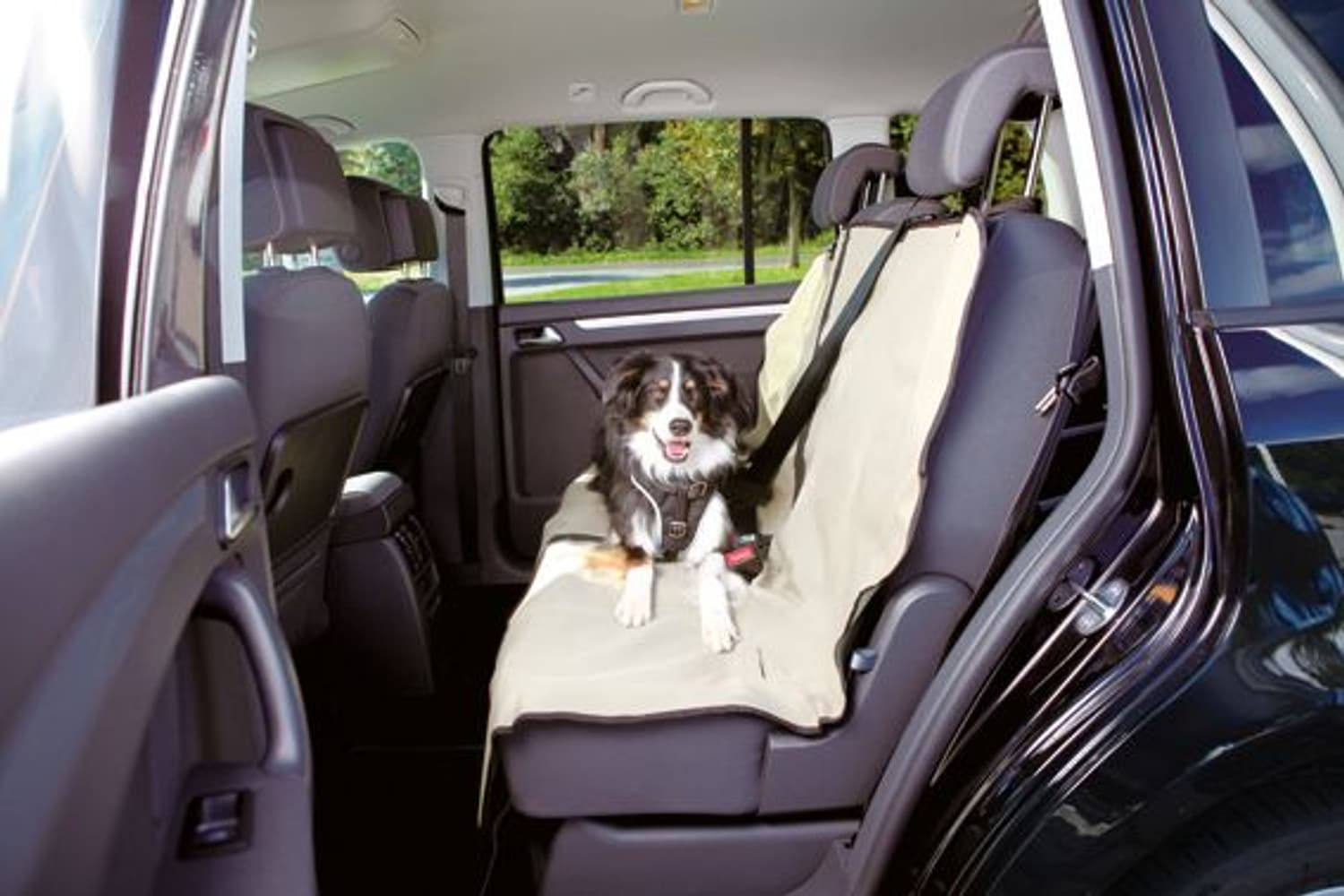 Bilskydd För Baksäte 1,40 x 1,20 m Beige, view: 0