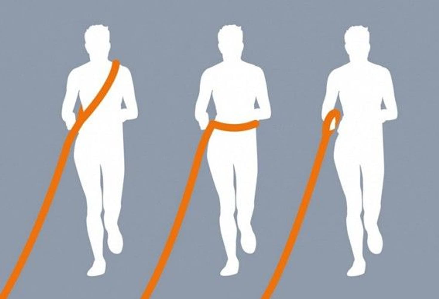 Flash Joggingkoppel USB 185-255 cm/25 mm Neon, view: 2