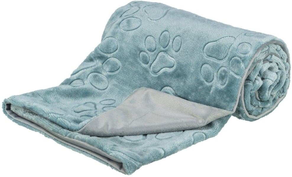 Barry Filt Soft Plysch 100 x 75 cm Blå/Grå, view: 0