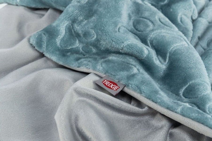 Barry Filt Soft Plysch 100 x 75 cm Blå/Grå, view: 2